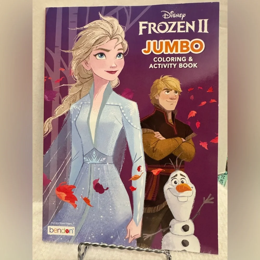 Disney Frozen Jumbo Coloring & Activity Book